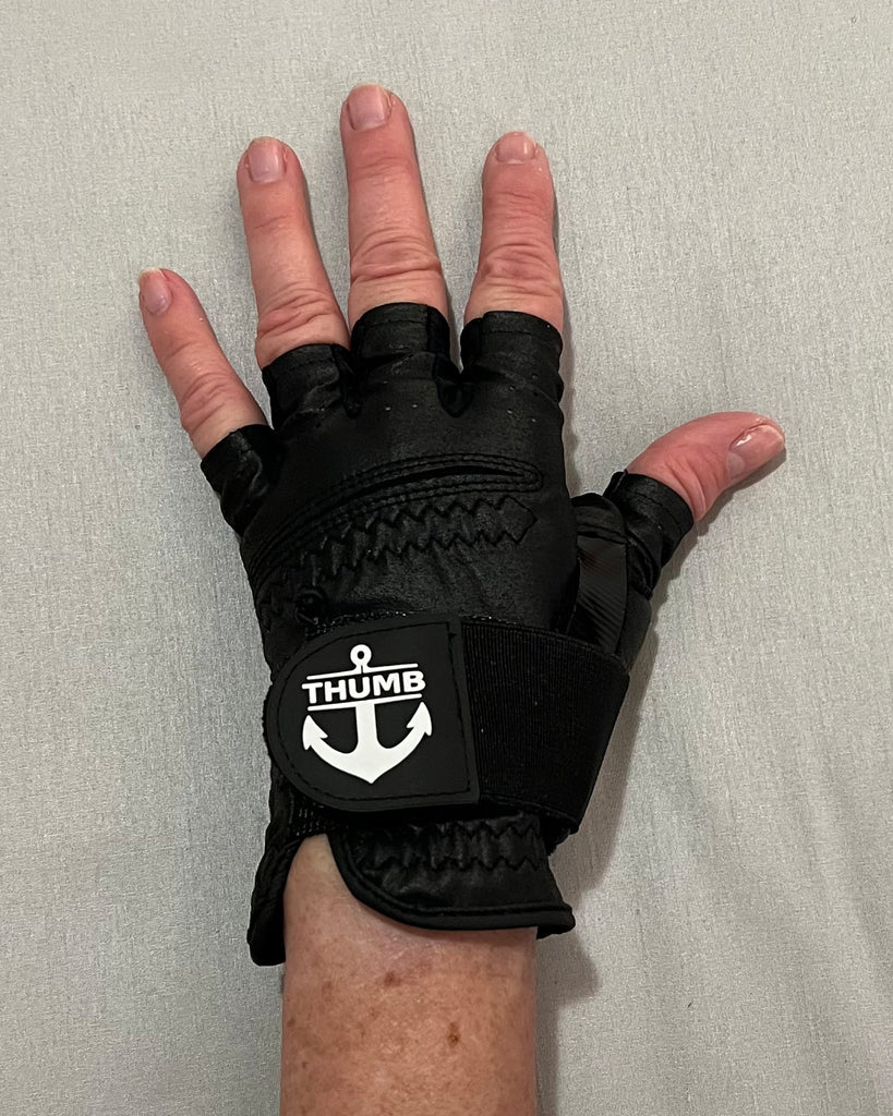 Women's Thumb Anchor Fingerless Glove - Thumb Anchor